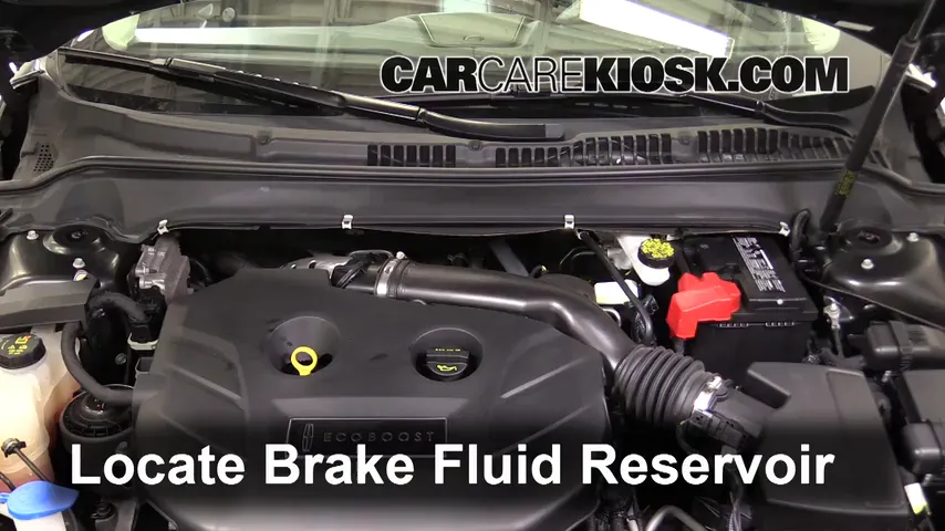 2013 Lincoln MKZ 2.0L 4 Cyl. Turbo Liquide de frein Ajouter du liquide